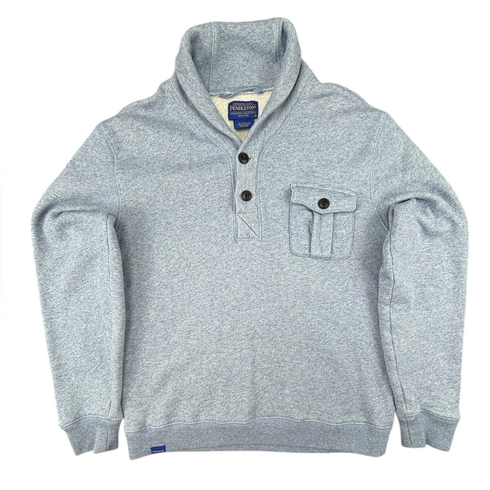 Pendleton- Cowl neck Henley Sweatshirt- Medium- Like‎ New!!!